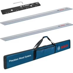 Bosch Bleu Accessoires Système De Guidage 0615990M8Z FSN 1400 Set Professionnel - 2 X Rail De Guidage 1400 Mm + Sac + Connecteur