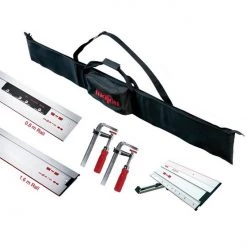 Mafell Accessoires Système De Guidage 204749 Set Pochette Guide (F 80 + F 160 + F-WA + F-VS + 2 X F-SZ 180MM + Pochette Guide)